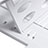 Support Ordinateur Portable Universel S02 pour Apple MacBook Air 13.3 pouces (2018) Argent Petit