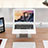 Support Ordinateur Portable Universel S09 pour Apple MacBook Pro 13 pouces (2020) Argent Petit