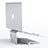 Support Ordinateur Portable Universel S09 pour Apple MacBook Pro 13 pouces (2020) Argent Petit