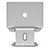 Support Ordinateur Portable Universel S12 pour Apple MacBook Air 13.3 pouces (2018) Argent Petit