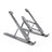 Support Ordinateur Portable Universel T01 pour Apple MacBook Air 13 pouces (2020) Gris