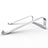 Support Ordinateur Portable Universel T03 pour Apple MacBook Air 13 pouces Argent