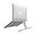 Support Ordinateur Portable Universel T12 pour Apple MacBook Air 13 pouces (2020) Argent