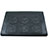 Support Ordinateur Portable Ventilateur de Refroidissement Radiateur Universel 9 Pouces a 16 Pouces M03 pour Apple MacBook Pro 13 pouces Noir Petit