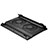 Support Ordinateur Portable Ventilateur de Refroidissement Radiateur Universel 9 Pouces a 16 Pouces M05 pour Huawei MateBook D14 (2020) Argent Petit