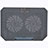 Support Ordinateur Portable Ventilateur de Refroidissement Radiateur Universel 9 Pouces a 16 Pouces M16 pour Apple MacBook Pro 13 pouces (2020) Gris Petit