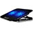Support Ordinateur Portable Ventilateur de Refroidissement Radiateur Universel 9 Pouces a 16 Pouces M17 pour Apple MacBook Air 11 pouces Noir