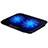 Support Ordinateur Portable Ventilateur de Refroidissement Radiateur Universel 9 Pouces a 16 Pouces M17 pour Apple MacBook Air 11 pouces Noir Petit