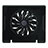 Support Ordinateur Portable Ventilateur de Refroidissement Radiateur Universel 9 Pouces a 16 Pouces M24 pour Apple MacBook Air 11 pouces Noir Petit