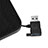 Support Ordinateur Portable Ventilateur de Refroidissement Radiateur Universel 9 Pouces a 16 Pouces M25 pour Huawei MateBook D15 (2020) 15.6 Noir Petit