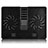 Support Ordinateur Portable Ventilateur de Refroidissement Radiateur Universel 9 Pouces a 16 Pouces M25 pour Huawei MateBook X Pro (2020) 13.9 Noir Petit