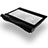 Support Ordinateur Portable Ventilateur de Refroidissement Radiateur Universel 9 Pouces a 17 Pouces L05 pour Huawei MateBook D15 (2020) 15.6 Noir
