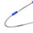 Support Telephone Support de Bureau Flexible Universel Pliable Rotatif 360 Bleu Petit