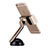 Support Telephone Voiture avec Ventouse Universel M13 Or Petit