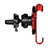 Support Telephone Voiture Grille Aeration Universel A03 Rouge Petit