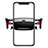Support Telephone Voiture Grille Aeration Universel A05 Noir Petit