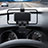 Support Telephone Voiture Support Clip Tableau de Bord Universel N02 Noir Petit