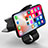 Support Telephone Voiture Support Clip Tableau de Bord Universel T02 Noir Petit