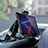 Support Telephone Voiture Support Clip Tableau de Bord Universel T03 Noir