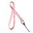 Tour de Cou Laniere Attache Strap Universel N06 Rose