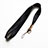 Tour de Cou Laniere Attache Strap Universel N10 Noir Petit