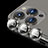 Verre Trempe Protecteur de Camera Protection C08 pour Apple iPhone 14 Pro Max Noir