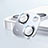 Verre Trempe Protecteur de Camera Protection C09 pour Apple iPhone 14 Argent