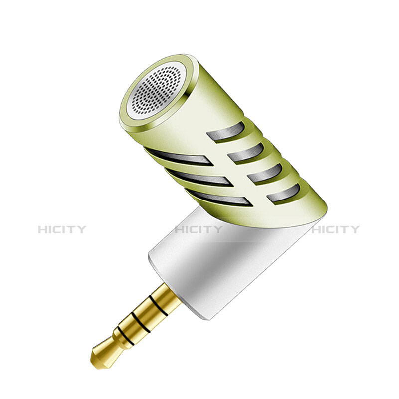 3.5mm Mini Microphone de Poche Elegant Karaoke Haut-Parleur M09 Vert Plus