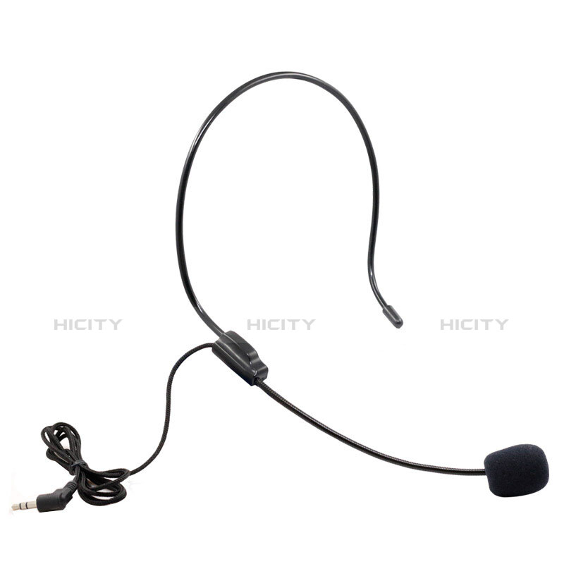 3.5mm Mini Microphone de Poche Elegant Karaoke Haut-Parleur M11 Noir Plus