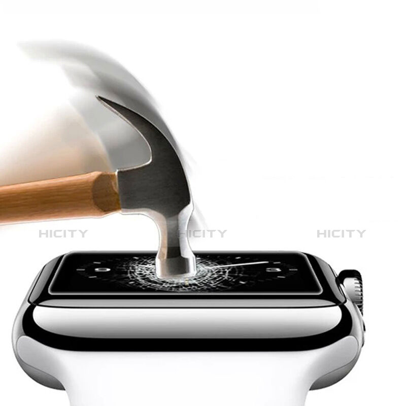 9H Verre Trempe Protecteur d'Ecran pour Apple iWatch 3 42mm Clair Plus