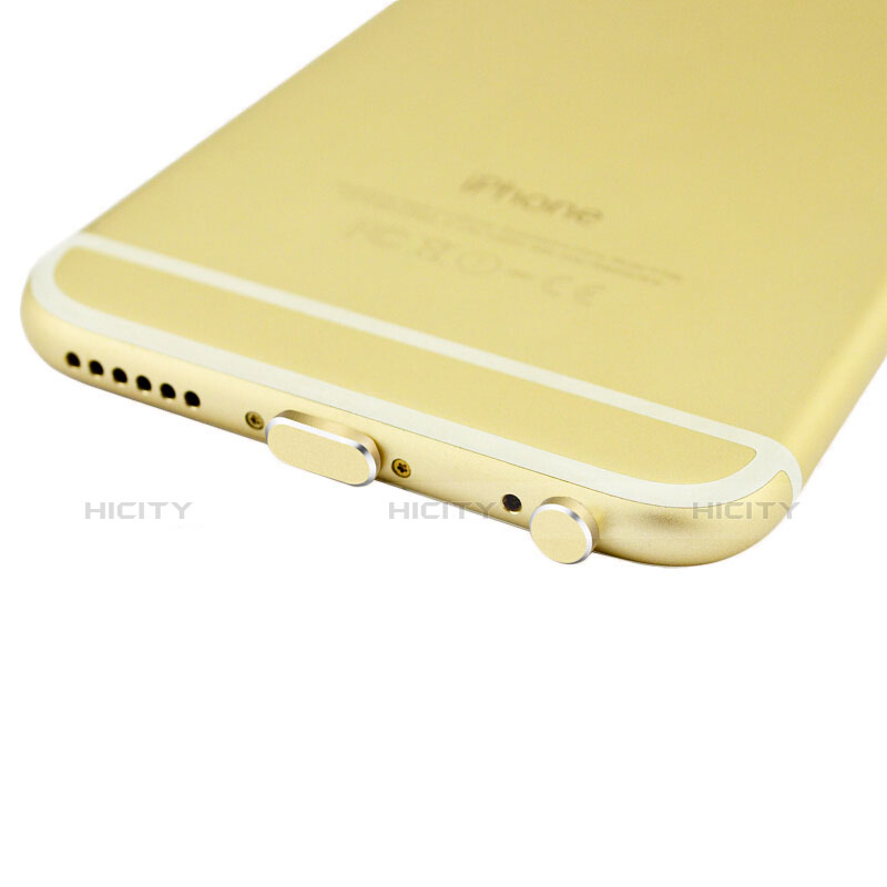 Bouchon Anti-poussiere Lightning USB Jack J01 pour Apple New iPad Air 10.9 (2020) Or Plus
