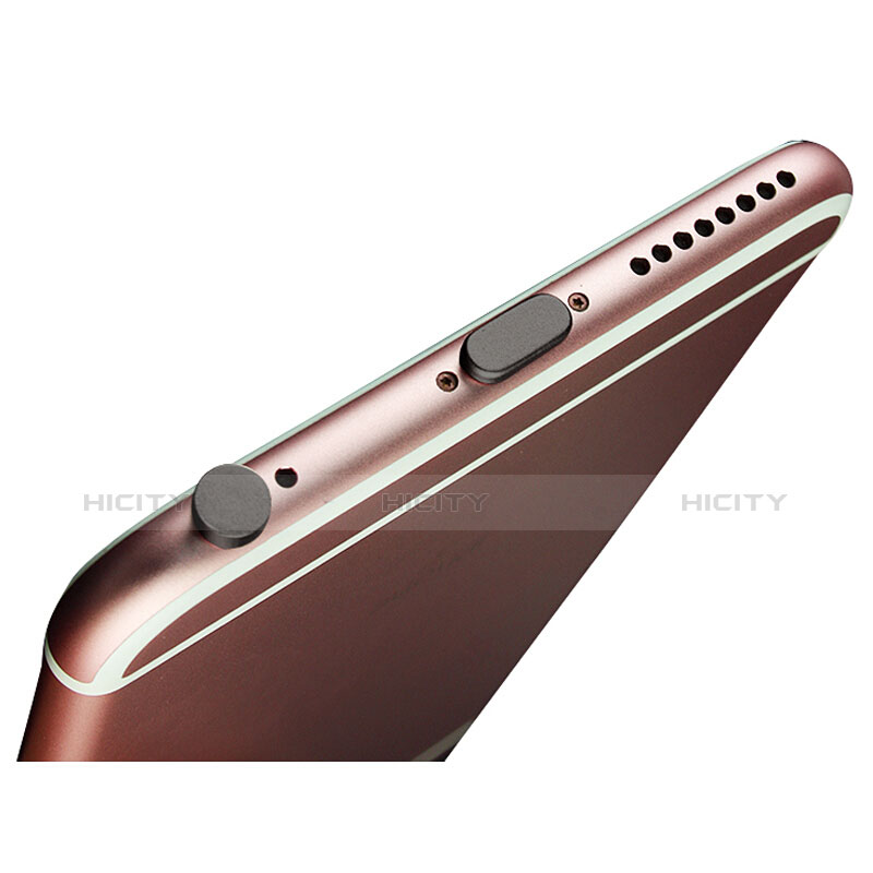 Bouchon Anti-poussiere Lightning USB Jack J02 pour Apple iPad 10.2 (2020) Noir Plus