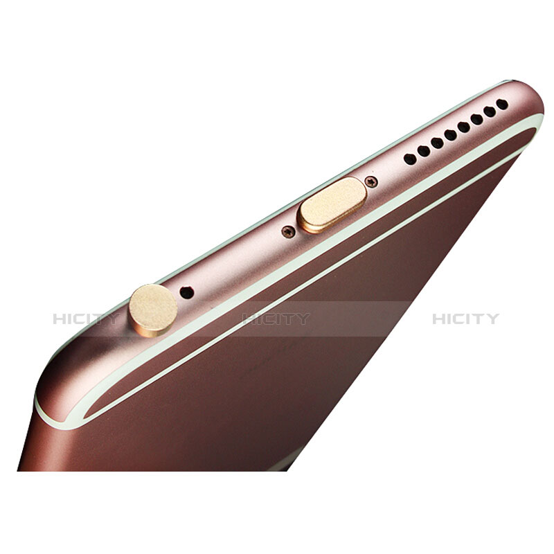 Bouchon Anti-poussiere Lightning USB Jack J02 pour Apple New iPad Pro 9.7 (2017) Or Plus
