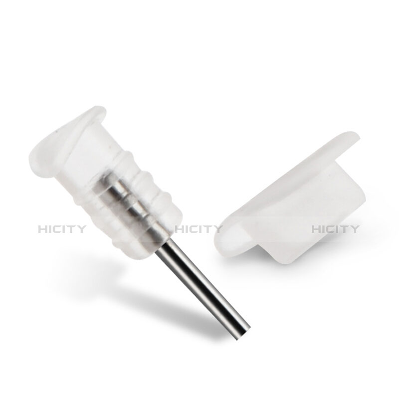 Bouchon Anti-poussiere Lightning USB Jack J03 pour Apple iPhone 11 Pro Blanc Plus
