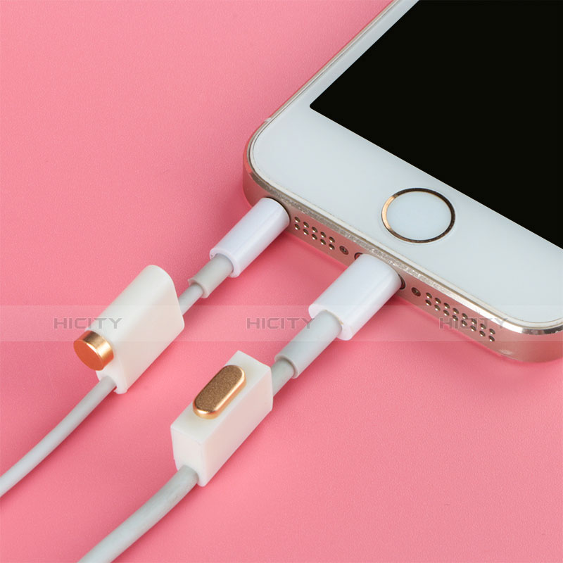 Bouchon Anti-poussiere Lightning USB Jack J05 pour Apple iPhone 11 Pro Or Plus