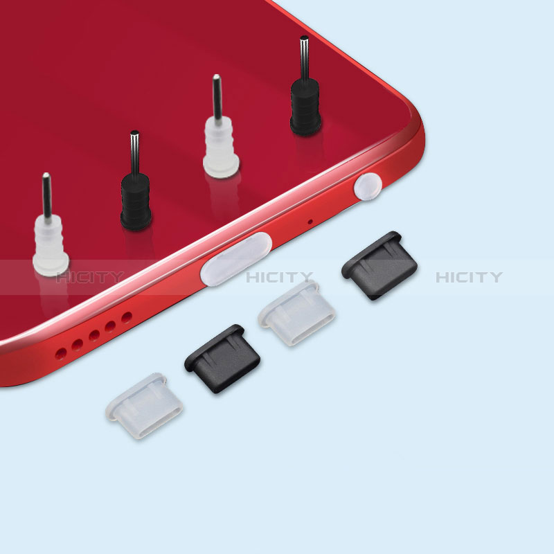 Bouchon Anti-poussiere USB-C Jack Type-C Universel H04 pour Apple iPhone 15 Plus