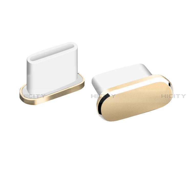 Bouchon Anti-poussiere USB-C Jack Type-C Universel H06 pour Apple iPad Pro 11 (2021) Or Plus