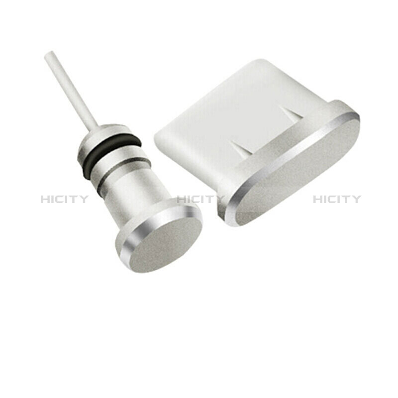 Bouchon Anti-poussiere USB-C Jack Type-C Universel H09 Argent Plus