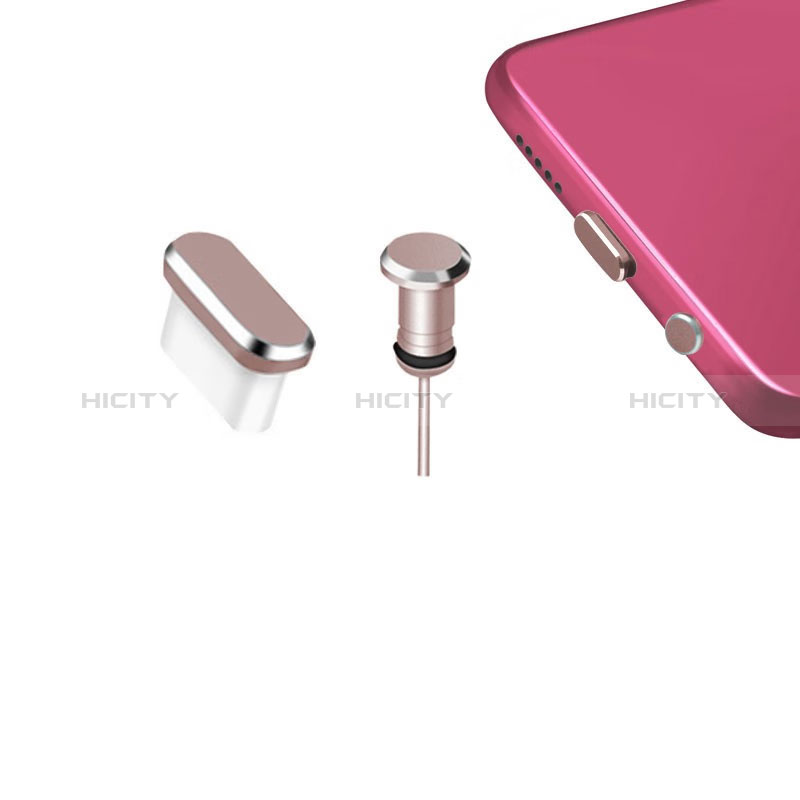 Bouchon Anti-poussiere USB-C Jack Type-C Universel H12 pour Apple iPad Pro 11 (2021) Or Rose Plus