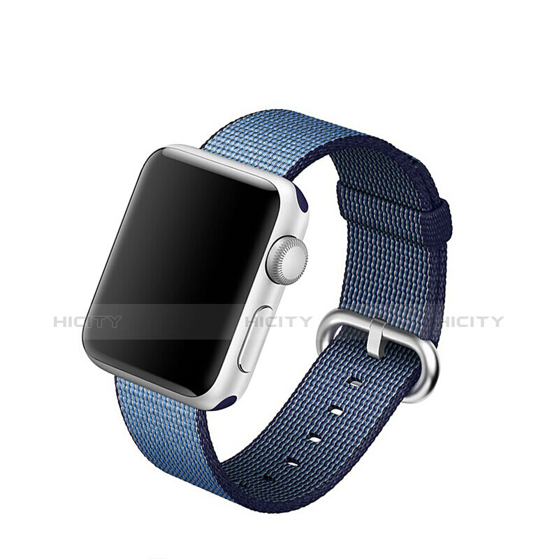 Bracelet Milanais pour Apple iWatch 2 42mm Bleu Plus
