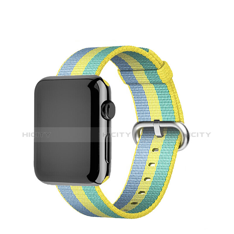 Bracelet Milanais pour Apple iWatch 42mm Jaune Plus