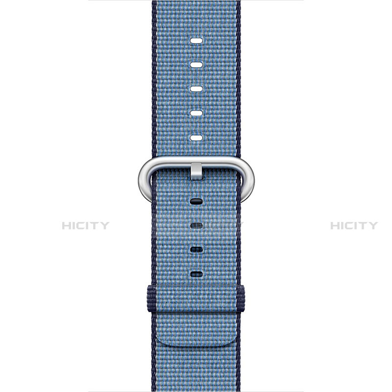 Bracelet Milanais pour Apple iWatch 5 44mm Bleu Plus