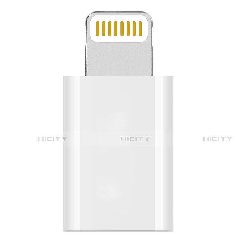 Cable Android Micro USB vers Lightning USB H01 pour Apple iPad Mini 2 Blanc Plus