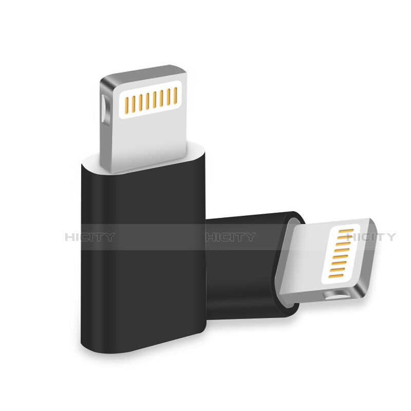 Cable Android Micro USB vers Lightning USB H01 pour Apple iPad Mini 5 (2019) Noir Plus