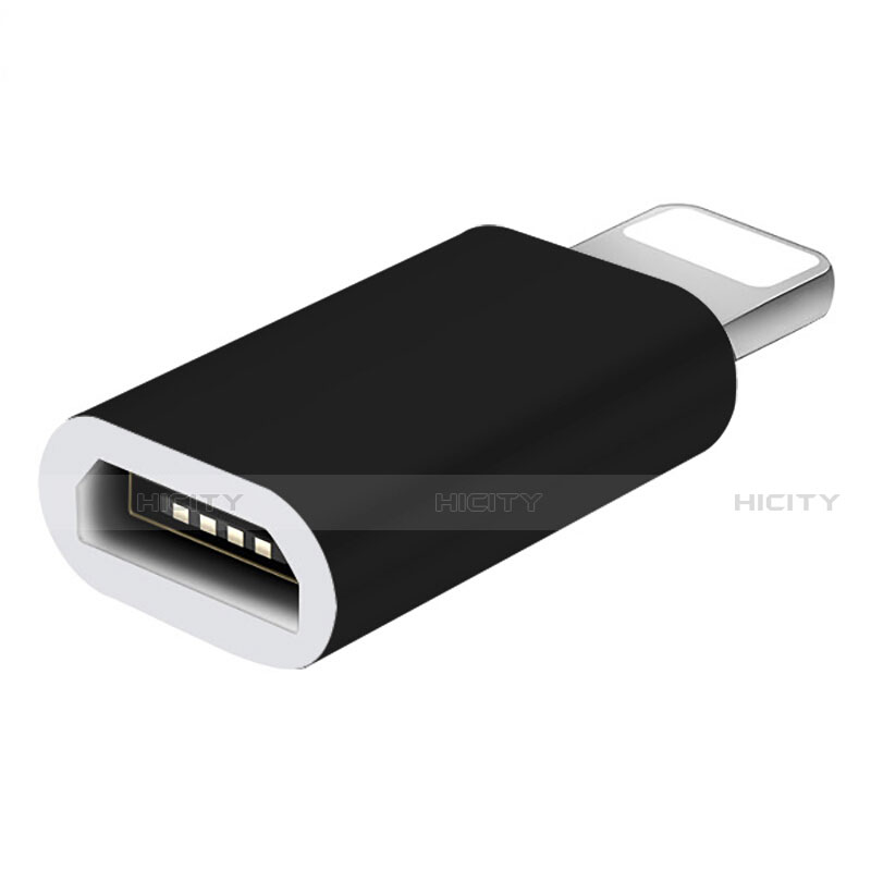 Cable Android Micro USB vers Lightning USB H01 pour Apple iPad Mini 5 (2019) Noir Plus