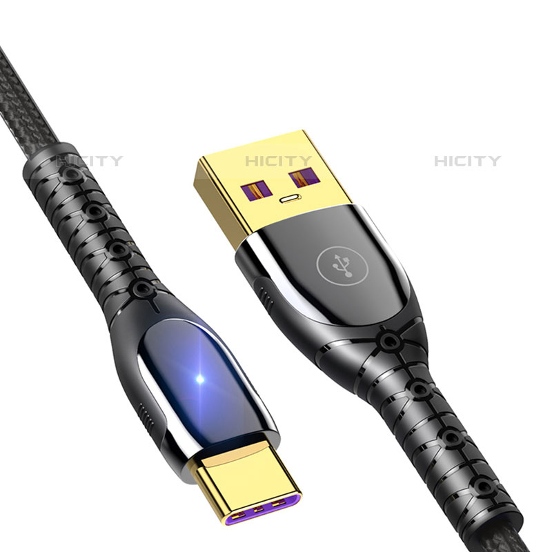 Cable Type-C Android Universel 3A H02 Noir Plus