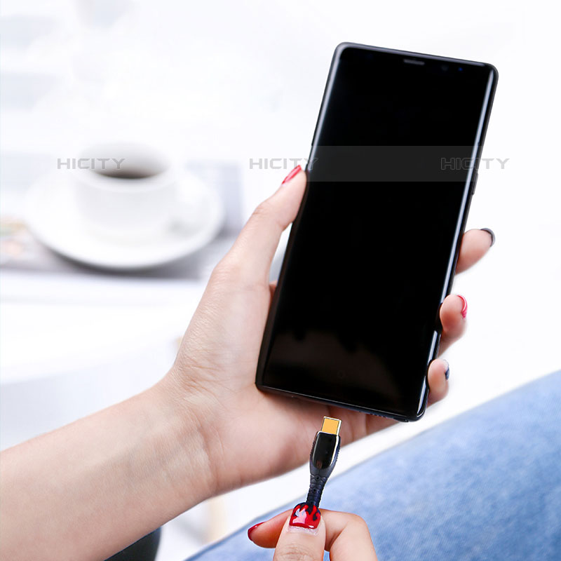 Cable Type-C Android Universel 5A H02 pour Apple iPhone 15 Pro Max Noir Plus