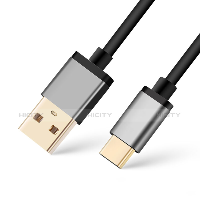 Cable Type-C Android Universel T02 Noir Plus