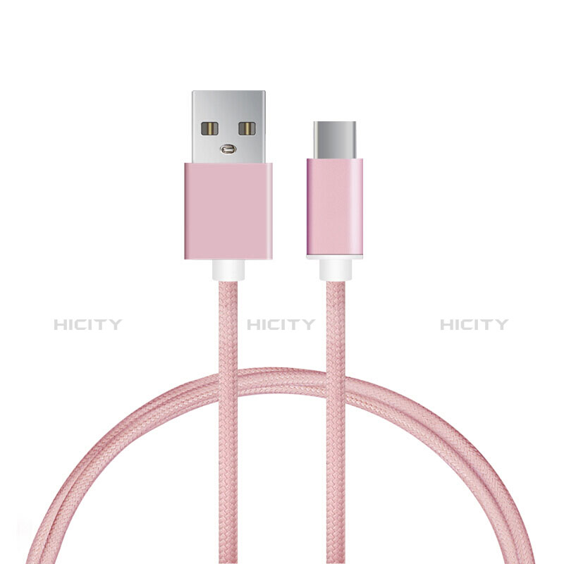 Cable Type-C Android Universel T04 Rose Plus