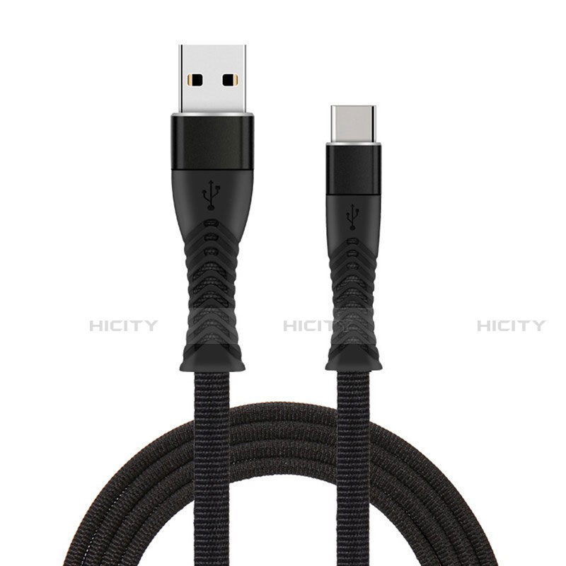 Cable Type-C Android Universel T26 Noir Plus
